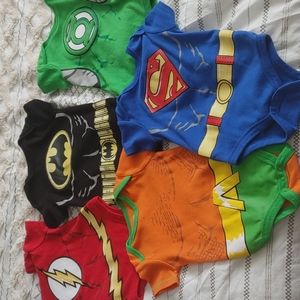Justice League onsies